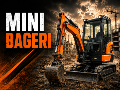 Mini bageri